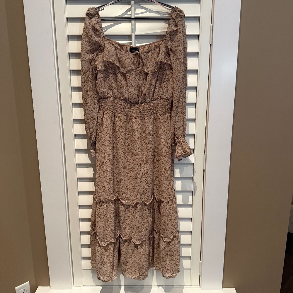 VICI Floral Bohemian Maxi Dress